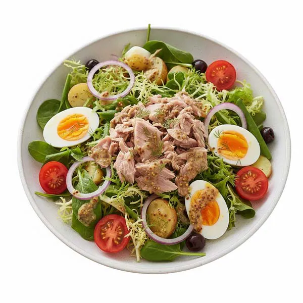 French Riviera Tuna Salad with Wholegrain Mustard Vinaigrette